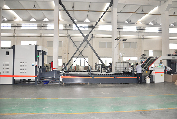 Zhenhua YLG1450 fully automatic high-speed belt flipping paper mounting machine